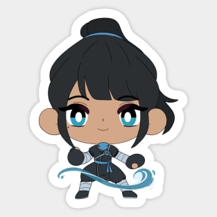 Fighting Stance Nya V1 Sticker